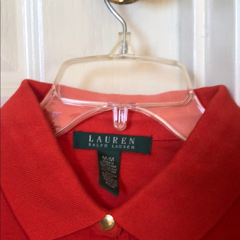 Ralph Lauren Embroidered Gold Crown Crest 3/4 Sleeve Henley T-Shirt #0104 - Picture 4 of 6